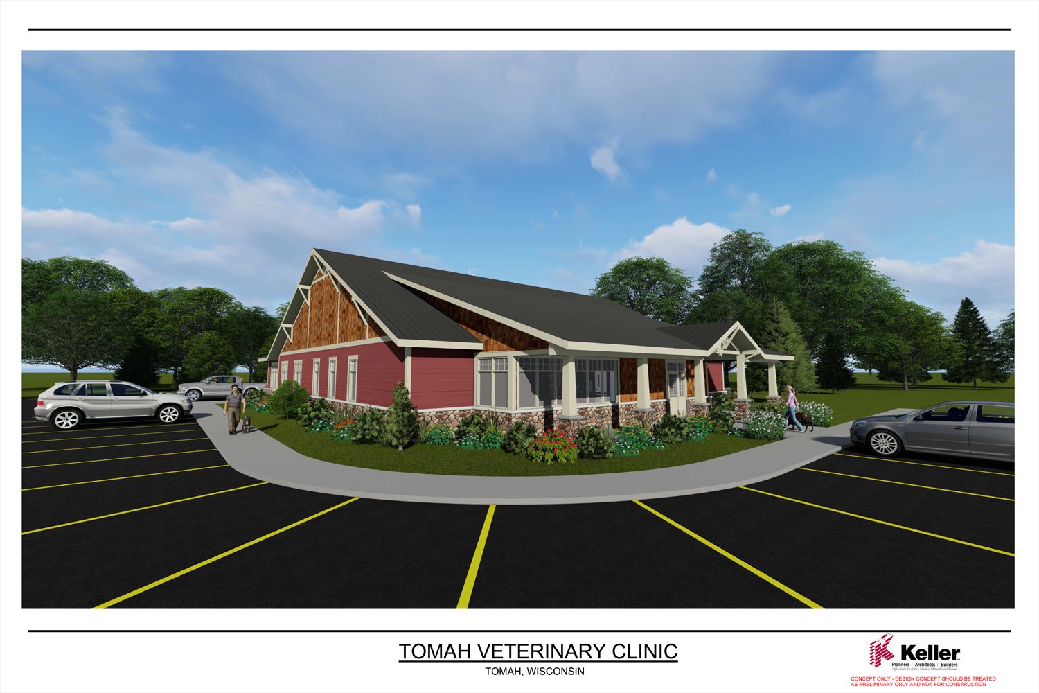 TomahVetClinic - Keller, Inc. to Build for Tomah Veterinary Clinic