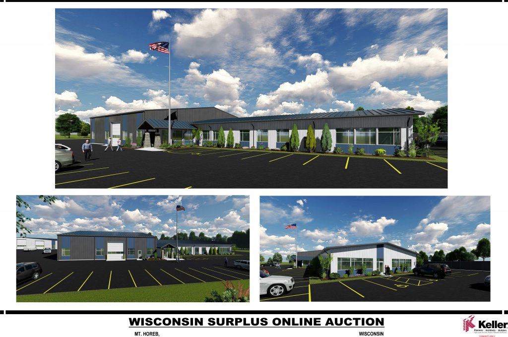 WI Surplus 1024x679 - Keller, Inc. to Build for Wisconsin Surplus Online Auction