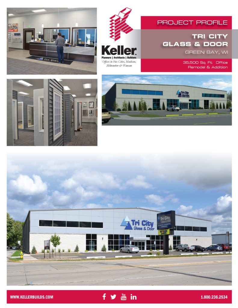 TRI CITY GLASS & DOOR | Keller Builds