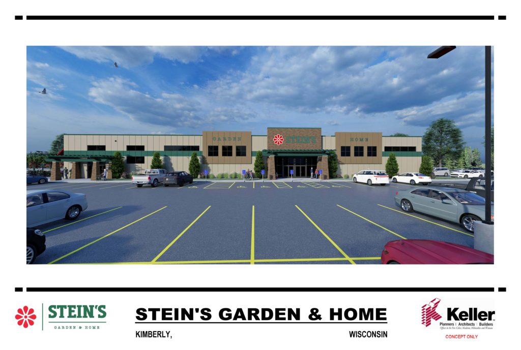 R1.3 RENDERING 11x17 1 1024x689 - Keller, Inc. to Build for Stein’s Garden &amp; Home